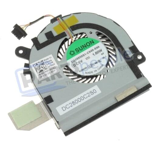 Laptop cooler CPU Cooling Fan For Dell XPS 12 fan XPS12 KTM0F DC28000C2S0 EG50050S1-C040-S9A DP/N: 0KTM0F UltraBook notebook