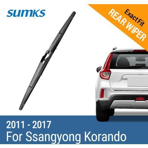 SUMKS Rear Wiper Blade for Ssangyong Korando 2011 2012 2013 2014 2015 2016 2017
