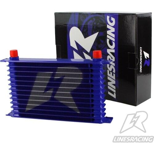 LR Universal AN10 13 Row Engine/Transmission Oil Cooler Trust Type Black