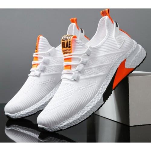 Mens Mesh Breathable Running Shoes Gym Sneakers Outdoor Comfortable Fitness Trainer Sport Lightweight Walking Jogging Shoes