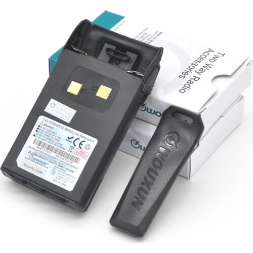 Original WOUXUN L-ion Battery 1700mAh for KG-UVD1P KG-689 KG-669 KG-UV3D KG-UV6X DB-16X KG-UVA1X GU-16 KG-UV3X KG-UV6D KG-UV2D