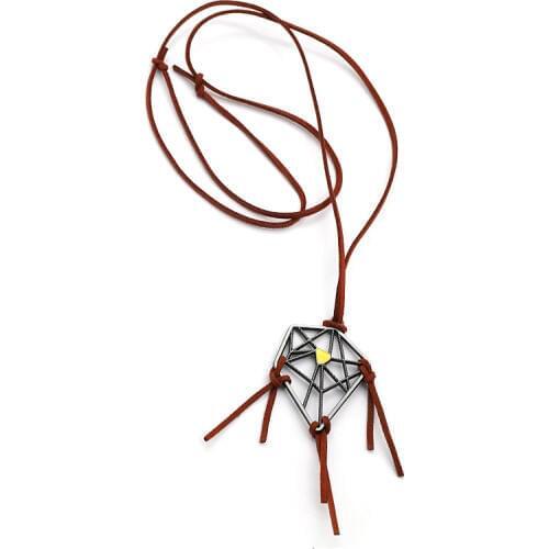 Cosplay Game Death Stranding Necklace Sams Dream Catcher Long Necklace Bridge Baby Rope Choker Necklaces Men Jewelry collares