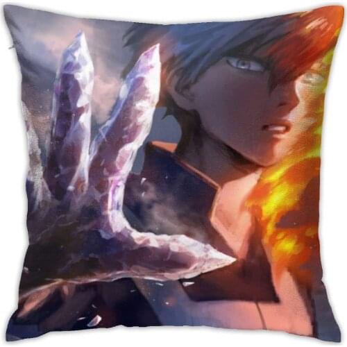 Ripepin My Hero Academia Modern Decorative Square Pillowcase Breathable Ultra Soft Pillow Cover Cushion Anime Body Pillow Case