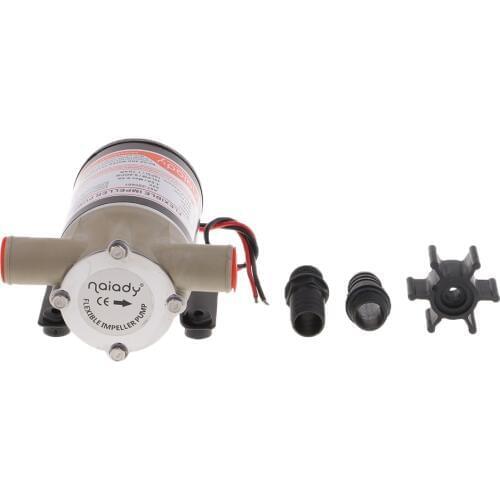 Marine Water Puppy Bilge / Sump Flexible Impeller Pump 8 GPM - 24V