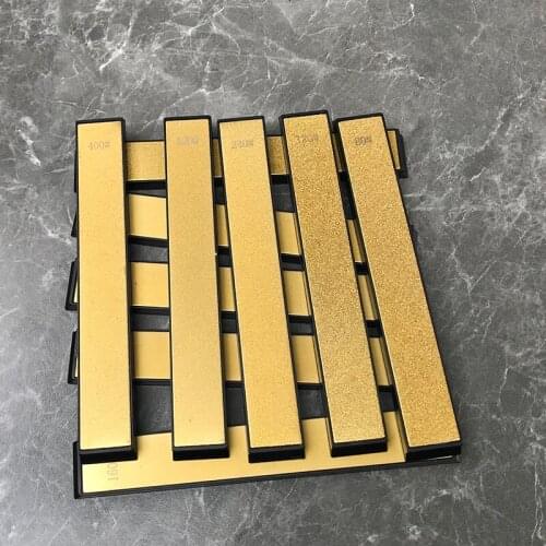 Titanium plate Diamond Knife whetstone for Kitchen Knife sharpener Easy carry whetstone Hone stone knife sharpner