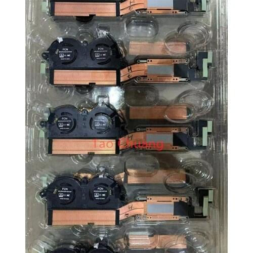 0WCX2D FOR Dell XPS 13 9380 7390 CPU fan radiator cooling copper pipe