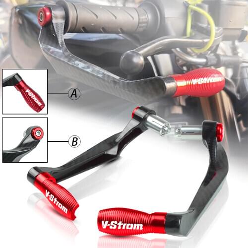 For Suzuki V-Strom Motorcycle 22mm Handlebar Brake Clutch Levers Protector Guard Vstrom 250/DL250 650/DL650 1000/DL1000 ALLYEARS