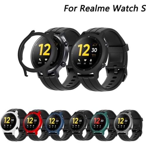 PC Protector Cover Case For Realme Watch S Smart Watch Protective Shell Frame For Realme Watch Edge Bumper