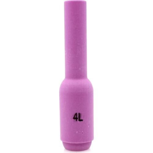 10-pk Long Alumina Ceramic Cup 10N50L #4 Fit TIG Welding Torch WP17/18/26