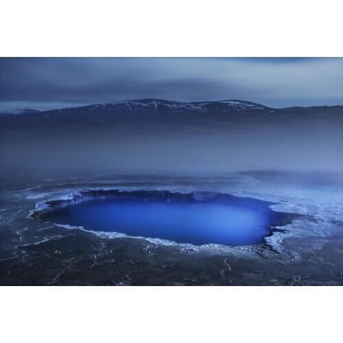 400X300MM Hveravellir jumbo fridge magnet SFM-0414