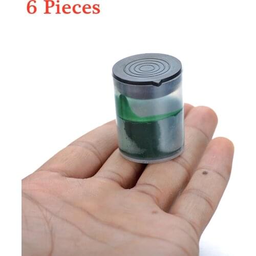 6Pcs/lot W3.5 3000# Grit Green Abrasive Pastes Polishing Grinding Lapping Paste for Polishing Wheels Electric Grinder