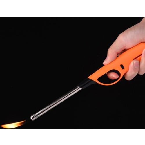 Household Camping BBQ Kitchen Ignition Lighter Electric Gas Lighter Fire Starter Metal Safety Lighters For Stove Fire tool