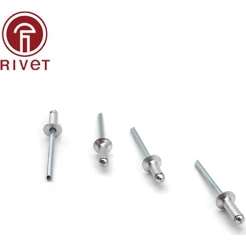 DIN EN ISO 15978 100/200 Pcs M3.2 Aluminum And Iron Countersunk Head Multi-Size High-Quality Rivets Blind Rivets