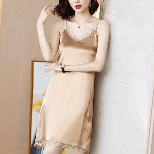 Gkfnmt Summer Silk Dresses