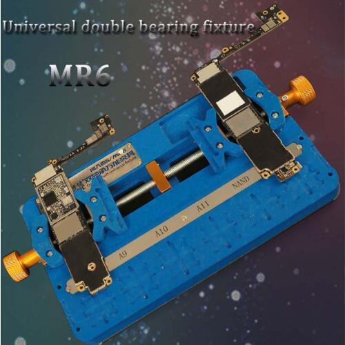 MECHANIC Universal double bearing Fixture High Temperature Phone IC Chip Motherboard Jig Board Maintenance Repair Mold Tool For