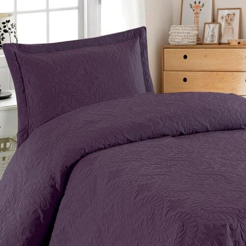 My blanket Ivy Damson Tek Personality Microfiber Quilting Bed Cover Turkish Goods Can Be Ironed Washed Air Takes Reasonable Price Fabrics