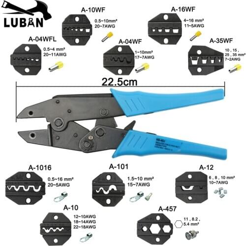 Die Sets for HS FSE AM-10 EM-6B1 EM-6B2 CRIMPING PILER Crimping machine one set made by Wire cutting machine tool jaws