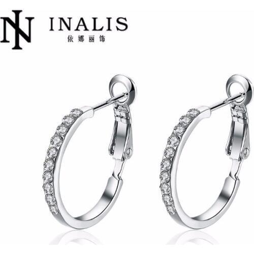 2021 New Time-limited Earings Wholesale Women Fashion Jewelry 925 Earrings Crystal from Swarovskis Water Droplets Design Diy
