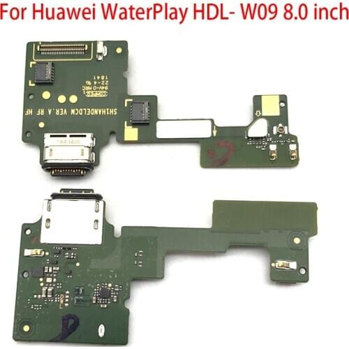 New For Huawei Honor Waterplay Tablet 8.0 inch Dock Connector Micro USB Charger Charging Port Flex Cable Microphone Board