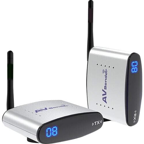New 2.4GH 150M Wireless AV Transmitter & Receiver TV Broadcasting Audio Video sender TV Signal receiver