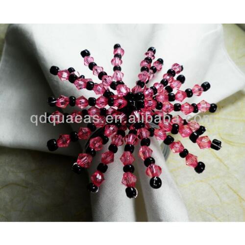 Aliexpress sold beaded wedding napkin ring