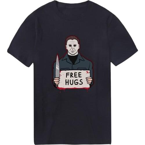 Texas Chainsaw Massacre T Shirts Men Cotton Harajuku Oversize Tshirts Male Cosplay Tees Tops Black Military Loose Dadera Hombre