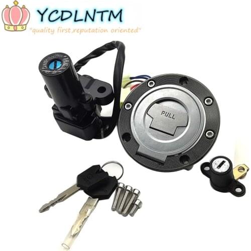 Fuel Gas Cap Ignition Switch Seat Lock with Key Kit For Yamaha YZF R1 R6 2001 2002 2003 2004 2005 2006 2007 2008 2009 2010 2011