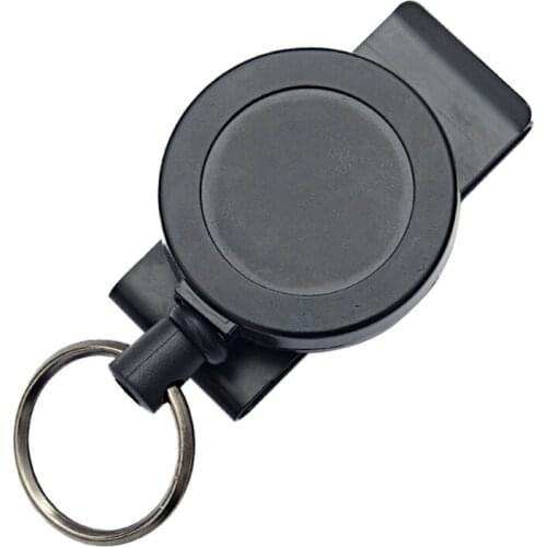 Outdoor Multifunctional Mini Retractable Keychain Anti-Lost Keychain Buckle Recoil Ring Pull Clip Keyring Outdoor tools rb