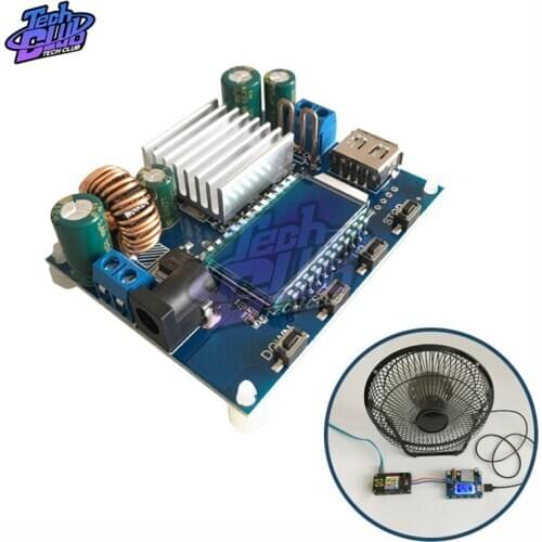 High precision buck-boost module Constant voltage constant current 12V boost 9V24V adjustable buck boost solar charging