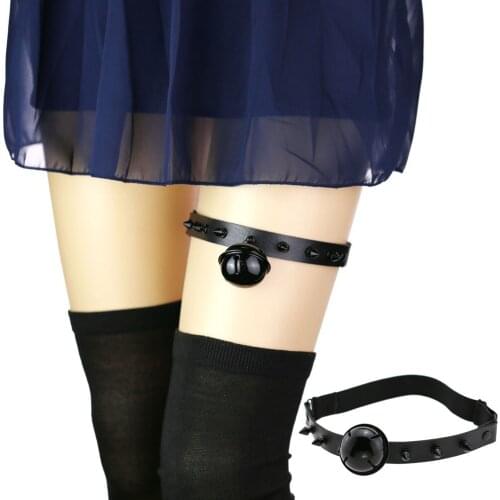 Womens Stockings Garters Stockings Non-slip Garter Goth Female Anti-Slip Garterbelt Sock Strapless Suspender Belt