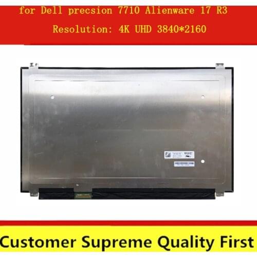 17.3"Laptop LCD LED screen LQ173D1JW33 LQ173D1JW31 B173ZAN01.0 for Dell precsion 7710 Alienware 17 R3 0CK7T7 3840 * 2160 40PINS