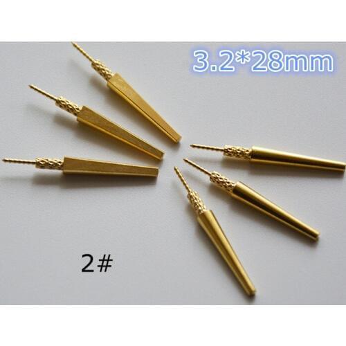3000pcs Large Medium and Small Size Pure Brass Dowel Pins with Spike High Quality Dental Laboratory Tool Material Brass Nails
