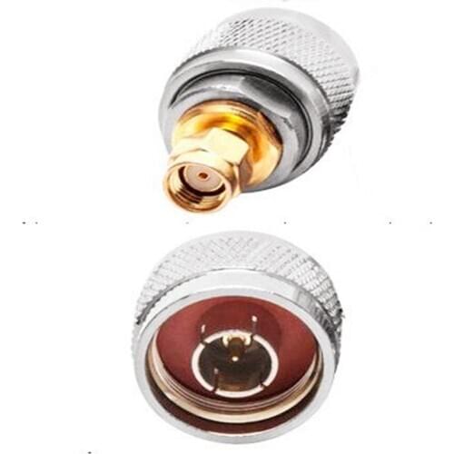 15PCS RF adapter N Male Plug to RP SMA male (hole ) RF Coaxial Adapter Connector