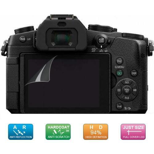 6pcs, 3pack) LCD Guard Film Screen Display Protector for Panasonic Lumix DMC G85 / DMC G80 FZ2500 FZ2000 Camera