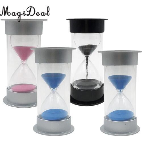 MagiDeal 10 -15 - 20 Sec or 2 Minutes Colored Sand Clock Sandglass Hourglass Timer Counter Counting Sport Yoga Brushing Teeth
