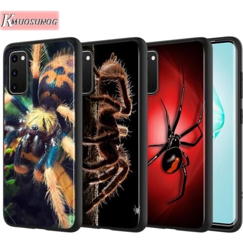 Spider fly-flap Animal For Samsung Galaxy S20 FE Plus S20Ultra S10 Lite A01 A11 A21 A21S A31 A41 A42 A51 A71 A81 Phone Case