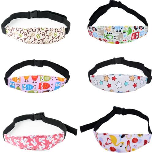 Kids Boy Girl Head Holder Car Seat Safety Sleeping Head Fixing Band Baby Pram Support Holder Belt for Baby Carriage Accessories