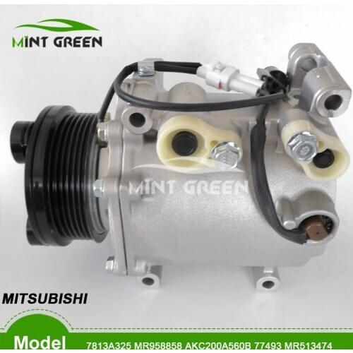 MSC105CA AC Compressor for Mitsubishi Lancer Outlander L4 2.4L 2004 2005 2006 7813A325 MN185233 MR513358 AKC200A560C MN151571