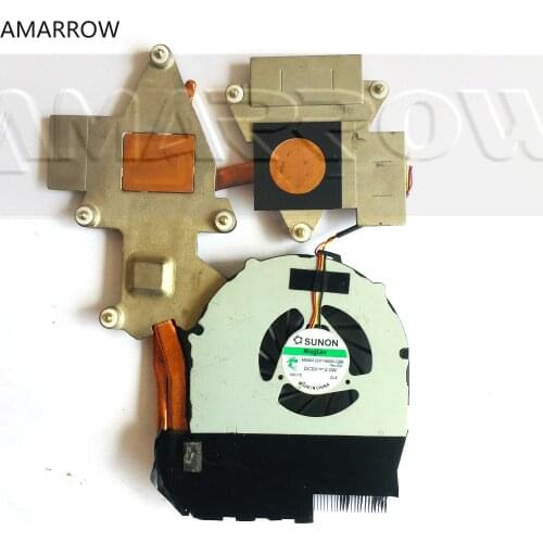 Original For ACER laptop heatsink cooling fan cpu cooler 5542 5738 5738G 5536 5542G CPU heatsink 60.4FN11.002