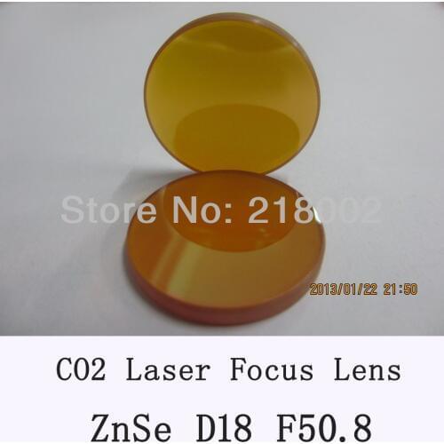 Freeshipping HQ Co2 Laser Lens 18mm Diameter 50.8/2" Focus Length For Laser Engraver and Cutting Machine