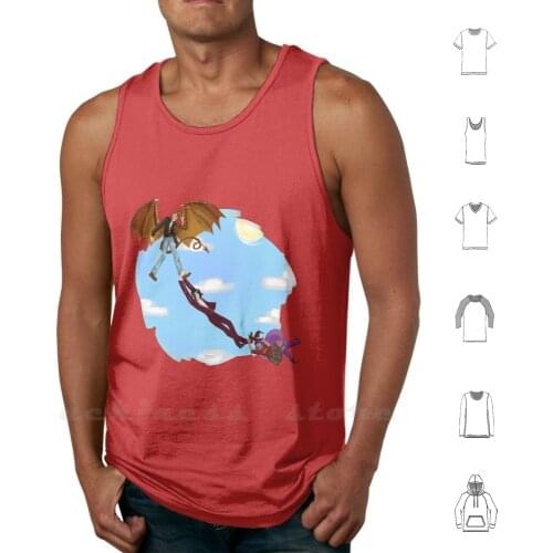 Carry On Characters Are Flying Tank Tops DIY Print Carry On Carry On Simon Rainbow Rowell Simon Snow Whitefire17