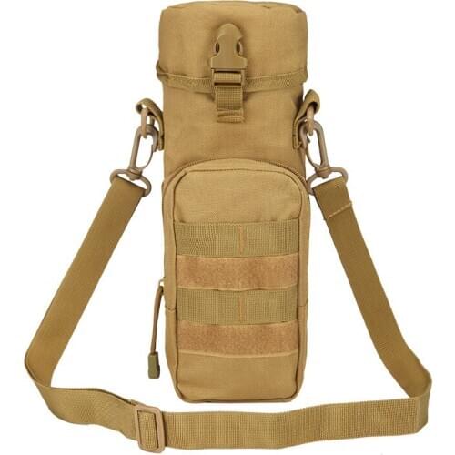 Camping Cycling Outdoor Kettle Pouch Hanging Bags Travel Climbing Trekking Hiking Multi-functional Tactical Shoulder Backpack