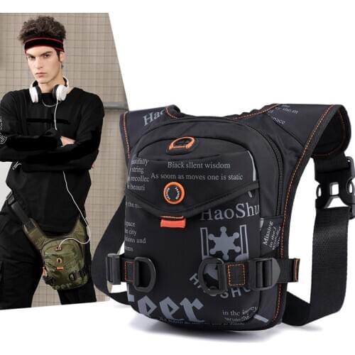 Outdoor Camping Chest Bag Men Multifunctional Fishing Cycling Sport Hiking Tourism Mountain Backpack Tactical Drop Leg Bag