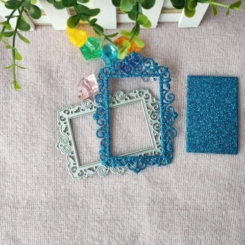 New Lace Picture frame metal cutting die, DIY mold, decorative scrapbook embossing process, die-cutting template