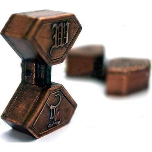 Alloy Box Lock Puzzle Classic Metal Brain Teaser IQ&EQ Test Toys for School Classroom Adults Children Kids Gifts