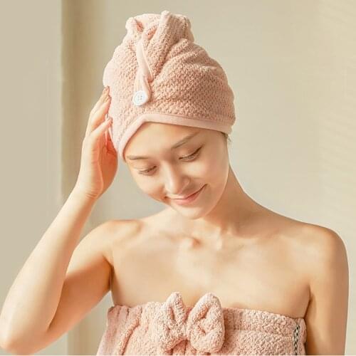 Pineapple Grid Woman Towels Curly Hair Spa Turban Rapid Hair Drying Towel Bath Shower Cap Long Curly Quick Dry Towel for Head