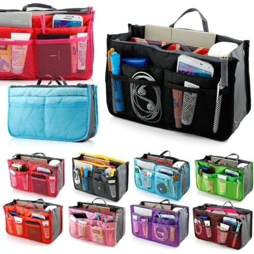 Portable Cable Digital Storage Bags Organizer USB Gadgets Wires Charger Power Battery Zipper Cosmetic Bag Case Accessories Item