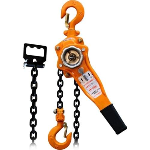Hand Pull Hoist 0.8Ton Manual Chain 1.5M 3M 6M 9M Tensioner Hand Chain Lifting Hoist