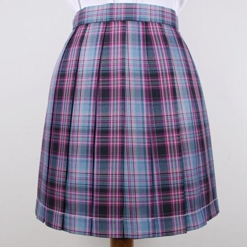 School Dresses Japanese Girl Girls' College JK Plaid Pleated Skirts School Skirt Uniform Cosplay Sailor Suit High School Student