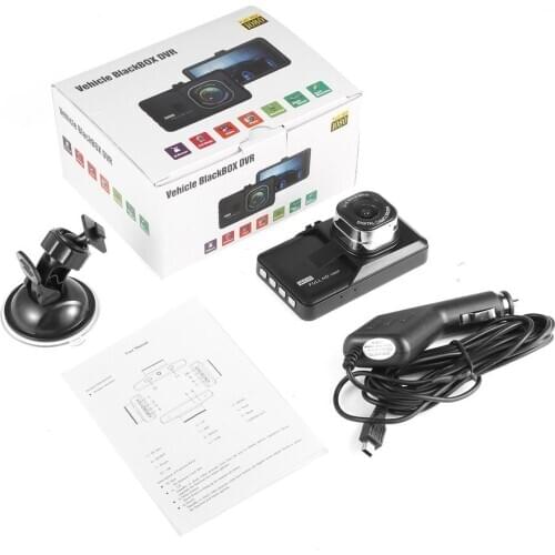 SK-Q 3.0 inch 12MP 1080P Car DVR Driving Recorder Camcorder LED Night Vision 140 degrees Wide-angle Video Looping